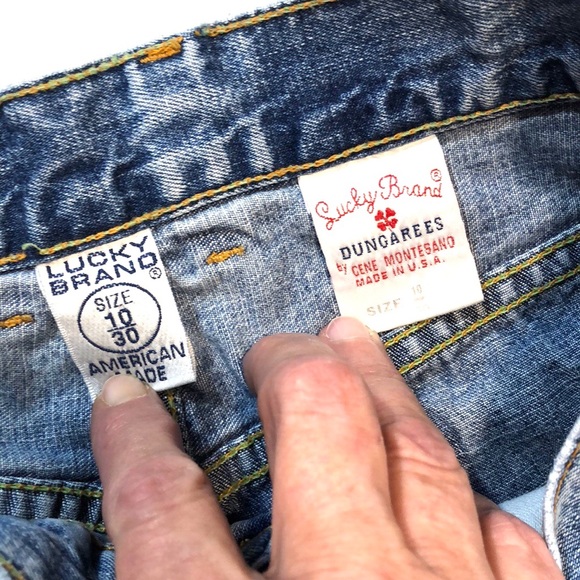 Lucky Brand Button Fly Easy Fit Flare Jeans - Picture 5 of 8